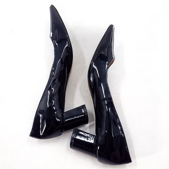 KATE SPADE Patent Leather Pointed Toe Pump Black - Picture 5 of 8